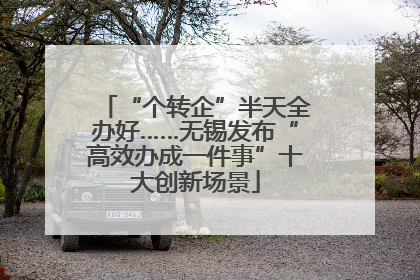 “个转企”半天全办好……无锡发布“高效办成一件事”十大创新场景