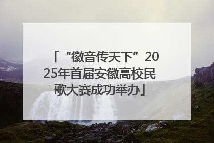 “徽音传天下”2025年首届安徽高校民歌大赛成功举办