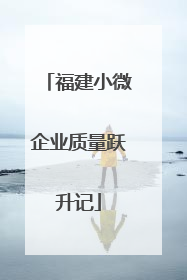 福建小微企业质量跃升记