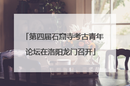 第四届石窟寺考古青年论坛在洛阳龙门召开