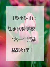 罗平钟山：红承实验学校“六一”活动精彩纷呈