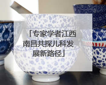 专家学者江西南昌共探儿科发展新路径