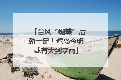 台风“蝴蝶”后劲十足！鹭岛今明或有大到暴雨