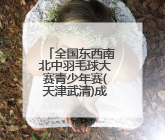 全国东西南北中羽毛球大赛青少年赛(天津武清)成功举办