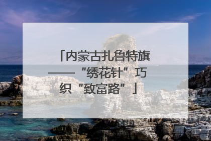 内蒙古扎鲁特旗——“绣花针”巧织“致富路”