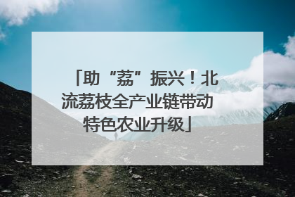 助“荔”振兴！北流荔枝全产业链带动特色农业升级