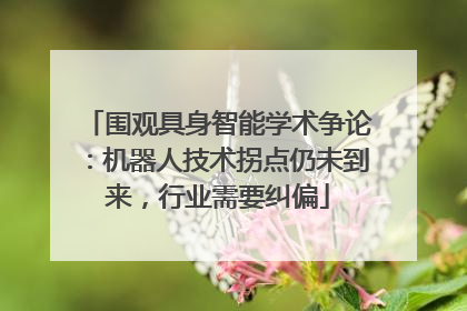 围观具身智能学术争论：机器人技术拐点仍未到来，行业需要纠偏