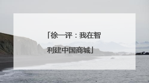 徐一评：我在智利建中国商城