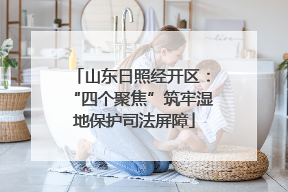 山东日照经开区：“四个聚焦”筑牢湿地保护司法屏障