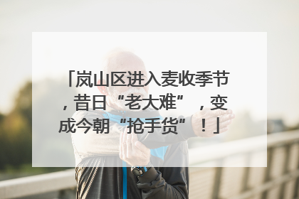 岚山区进入麦收季节，昔日“老大难”，变成今朝“抢手货”！