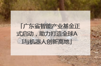 广东省智能产业基金正式启动，助力打造全球AI与机器人创新高地