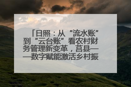 日照：从“流水账”到“云台账”看农村财务管理新变革，莒县——数字赋能激活乡村振兴“一池春水”