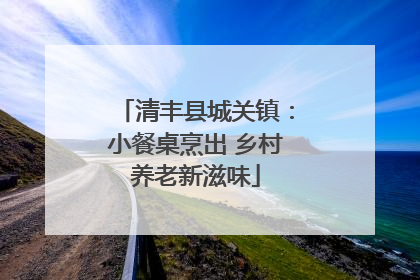 清丰县城关镇：小餐桌烹出 乡村养老新滋味
