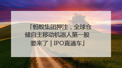 蚂蚁集团押注，全球仓储自主移动机器人第一股要来了｜IPO直通车