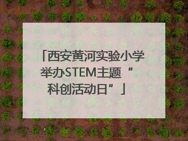 西安黄河实验小学举办STEM主题“科创活动日”