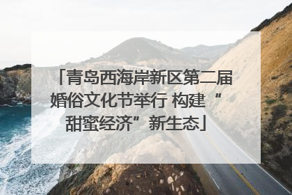 青岛西海岸新区第二届婚俗文化节举行 构建“甜蜜经济”新生态
