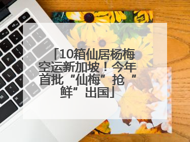 10箱仙居杨梅空运新加坡！今年首批“仙梅”抢“鲜”出国