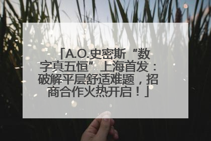 A.O.史密斯“数字真五恒”上海首发：破解平层舒适难题，招商合作火热开启！