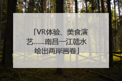 VR体验、美食演艺……南昌一江赣水绘出两岸画卷